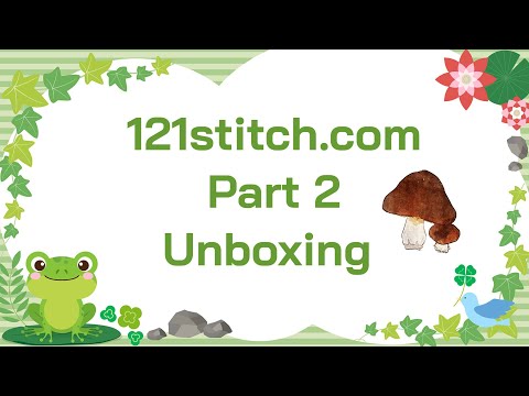 Видео: Распаковка 121stitch, часть 2!! #121stitch #crossstitch #распаковка #обзор #pointdecroix