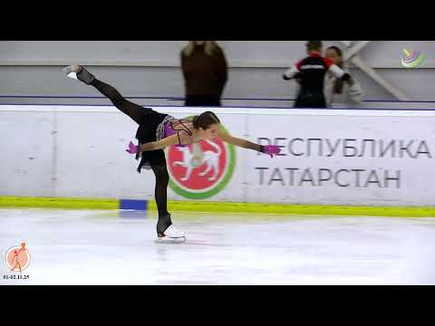 Видео: Апраксина Валерия. 1 11 25 2 юношеский разряд. Кубок Юного Чемпиона Казань