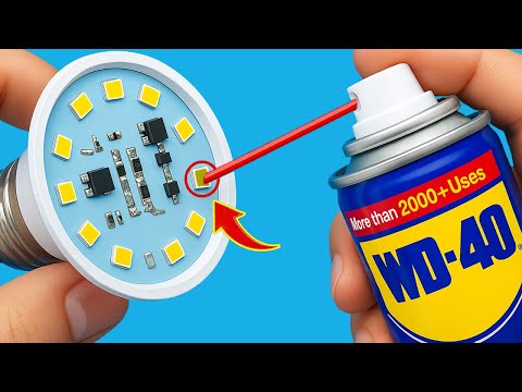 Видео: Как починить светодиодную лампу за 30 секунд! Простой трюк, который может сэкономить миллионы доллар
