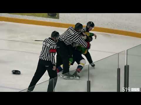 Видео: PJHL - New Hamburg Firebirds против Hespeler Shamrocks