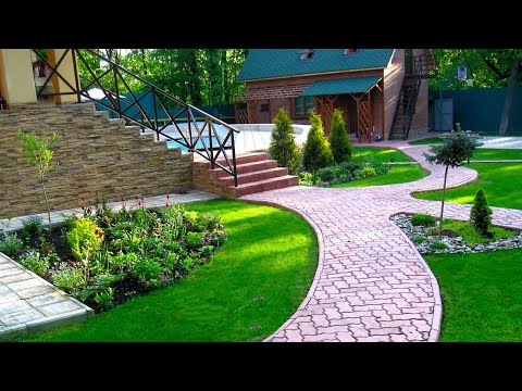 Видео: Ландшафтный дизайн Идеи для красивого сада / Landscape design Ideas for creating a beautiful garden