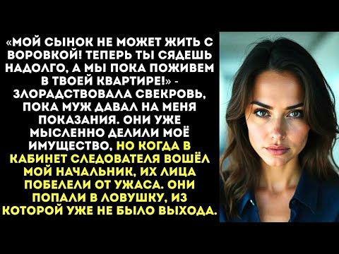 Видео: Муж обвинил меня в краже 5 млн с работы и сдал полиции, чтобы завладеть моей квартирой...