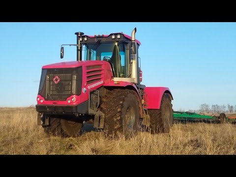Видео: Боронование 2023 с тремя тракторами кировец.