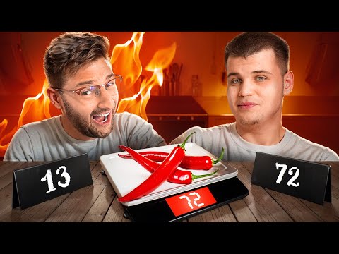 Видео: Угадай вес или съешь челлендж! **Максута; Евген**
