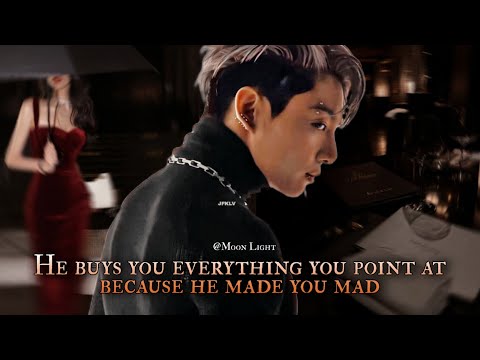 Видео: Он покупает тебе всё, на что ты указываешь, потому что он тебя разозлил — ваншот Чонгука