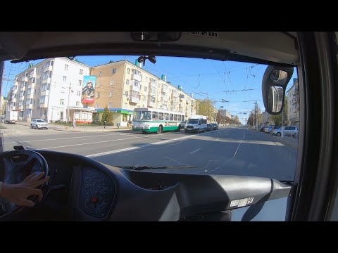 Видео: 9 мая, День Победы, работаем... | Троллейбус УТТЗ - 6241.01 (МАЗ - 203Т), Чебоксары.