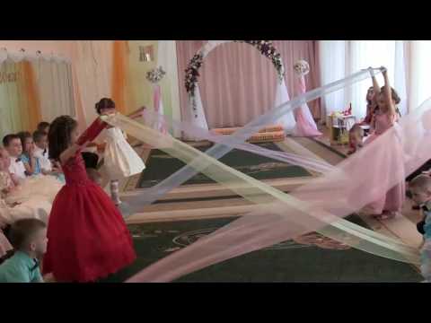 Видео: Танец с тканями. Выпускной.
