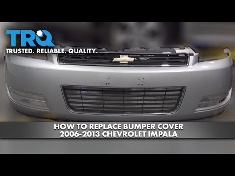 Видео: Как заменить накладку бампера на Chevrolet Impala 2006-2013 годов