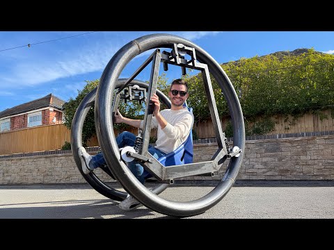 Видео: Создание велосипеда с рулевым управлением от танка — Diwheel