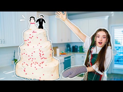 Видео: Мой СВАДЕБНЫЙ ТОРТ 👰‍♀️