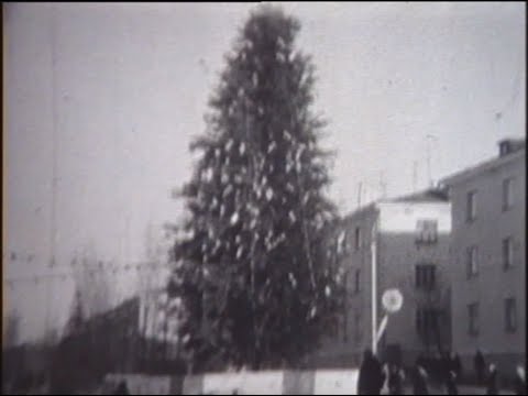 Видео: Нововоронеж январь 1974 г. Прогулка.