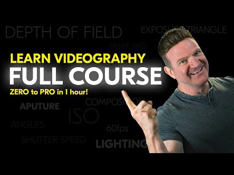 Видео: Изучите видеосъемку — полный курс для начинающих (бесплатный часовой мастер-класс!)