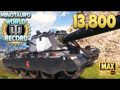 Видео: Идеальные условия для нового Minotauro "РЕКОРД ПОВРЕЖДЕНИЙ" - World of Tanks