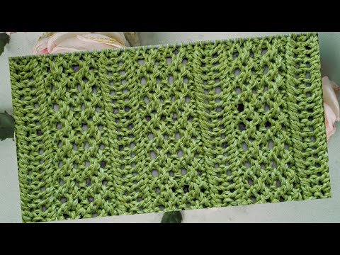 Видео: Такой Простой Узор, А Смотрится Шикарно! Идеально Для Летних Топов, Кофточек, Джемперов, Кардиганов