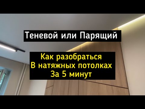 Видео: Виды натяжных потолков. Это видео поможет вам разобраться и сделать правильный выбор☝️