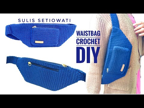Видео: как связать поясную сумку крючком || дружественный для начинающих || доступны субтитры