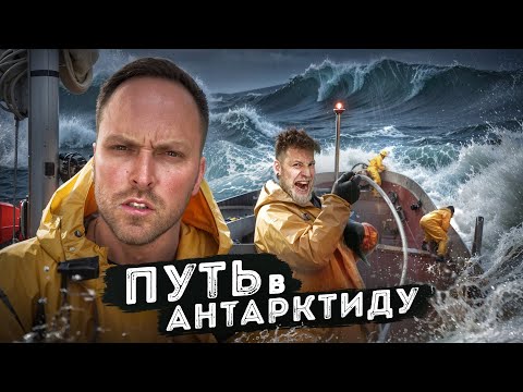 Видео: АНТАРКТИДА! Самый ОПАСНЫЙ МОРСКОЙ ПУТЬ в МИРЕ - Пролив Дрейка