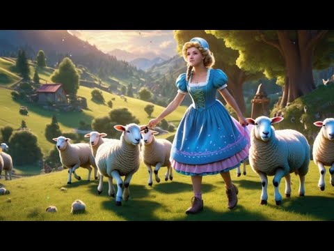 Видео: Малышка Бо Пип потеряла ягнёнка в виртуальной реальности | Детская песенка | Английская детская п...
