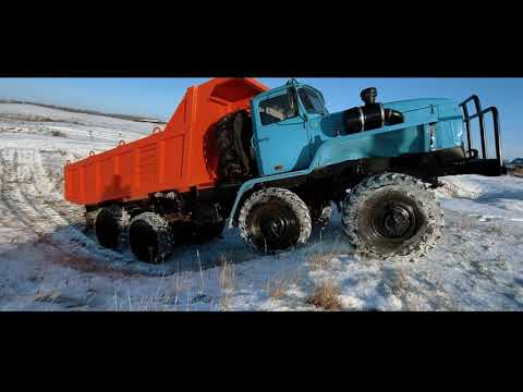 Видео: УРАЛ 8х8 Самосвал