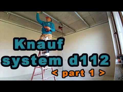 Видео: Окачен таван от гипсокартон с конструкция на две нива