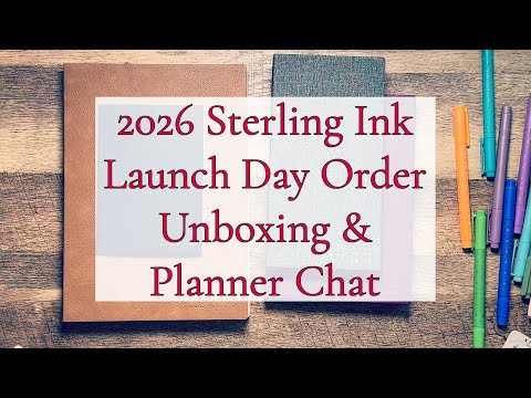 Видео: РАСПАКОВКА STERLING INK 2026 || B5, A5, N1, A6 || ОБЫЧНЫЙ ПЛАНИРОВЩИК, ЕЖЕДНЕВНИК, БУКЛЕТ