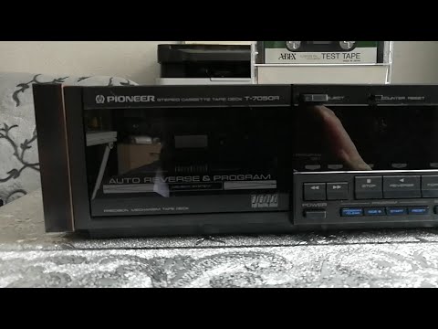 Видео: Pioneer T-7050R кассетная дека. Настройка азимута магнитной головки