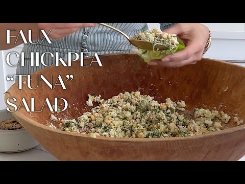 Видео: Салат из искусственного нута и тунца