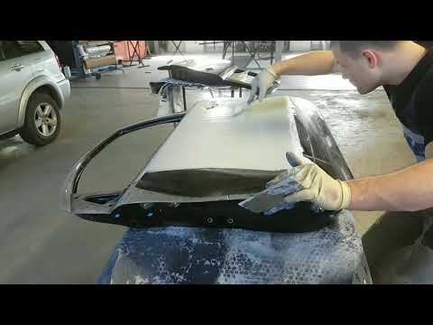 Видео: Body repair and painting, ремонт кузова и покраска