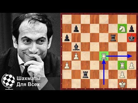 Видео: Шахматы. Михаил Таль. АТАКА НА КОРОЛЯ до конца партии!