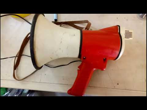 Видео: Ремонт электромегафона 5ПЭМ-1 1980 года.