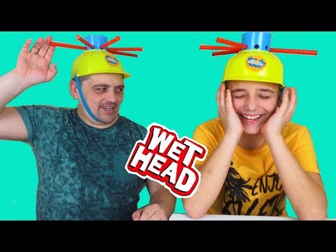 Видео: WET HEAD Челлендж CHALLENGE МОКРАЯ голова Вечеринка МОКРОГОЛОВЫХ Саша vs Папа