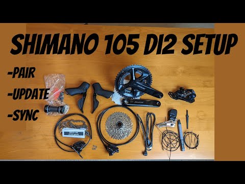 Видео: Как настроить беспроводной переключатель скоростей Shimano 105 di2: сопряжение, обновление, синхр...