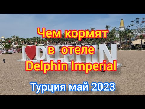 Видео: ЧЕМ КОРМЯТ В ОТЕЛЕ "DELPHIN IMPERIAL " ТУРЦИЯ МАЙ 2023