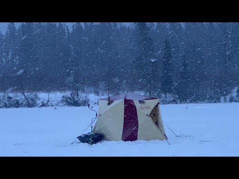 Видео: Рыбалка с комфортом в палатке. Ловля подлещика в конце декабря .Успешное закрытие сезона 2022