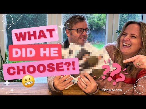 Видео: Мой муж выбирает мне выкройки для шитья (Что может пойти не так?!)