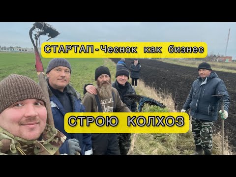 Видео: АГРОСТАРТАП бизнес в 2022/СТРОЮ ЧЕСНОЧНЫЙ КОЛХОЗ В БЕЛГОРОДСКОЙ ОБЛ/ Посадка озимого ЧЕСНОКА,ЛЮБАША
