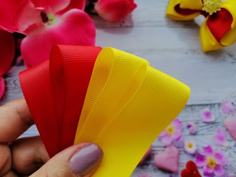 Видео: НЕВЕРОЯТНО красивые ❤ РЕКОМЕНДУЮ Легко и Просто Бантики из лент