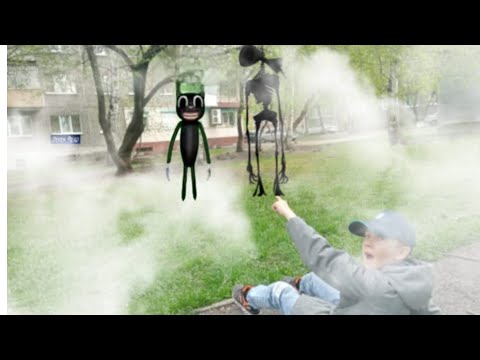 Видео: Cartooncat у нас в городе, сиреноголовый и cartooncat