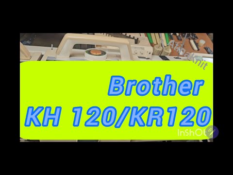 Видео: Обзор и ажур #brother_kh120/kr120