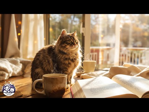 Видео: Успокаивающая музыка для кошек + кошачье мурлыканье 😽 Музыка, которую любят кошки, успокаивающая ...