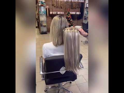 Видео: Как надеть искусственные волосы,чтобы они выглядели как натуральные !