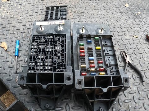 Видео: 7.3 Неисправность блока предохранителей / Информация