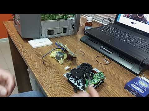 Видео: Panasonic sa-pm91d, замена пассиков ЛПМ