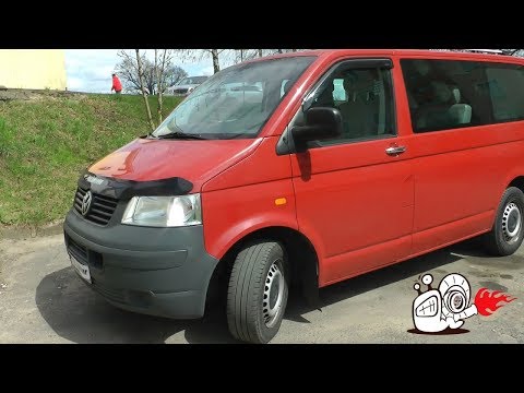 Видео: Чип-тюнинг VW T5 1.9TDI 104hp