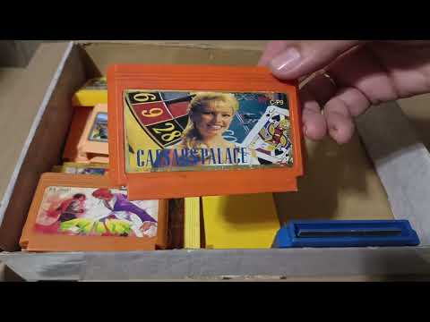 Видео: Распаковка [Unboxing 20] посылки с Авито. Денди (Dendy) и лот картриджей.