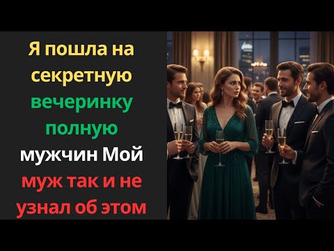 Видео: Я пошла на секретную вечеринку, полную мужчин. Мой муж так и не узнал об этом.