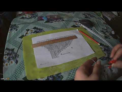 Видео: салфетка спицами часть 2 я заключительная