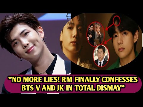 Видео: "Вирусный"😱 Больше никакой лжи! RM наконец-то признался, что Тэхён и Чонгук в полном шоке.