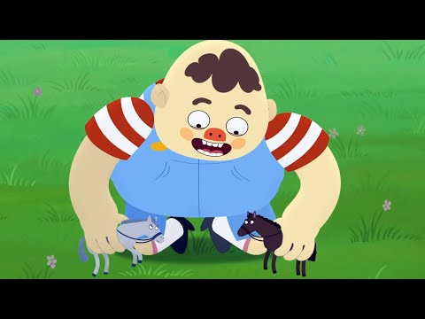 Видео: Приключения Пети и Волка 👻 Дело заблудившегося великана (20 серия) Мультфильм для детей