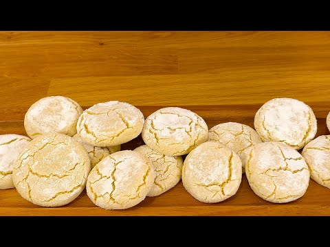 Видео: Ричарелли. Печенье, которое готовится из трех ингредиентов